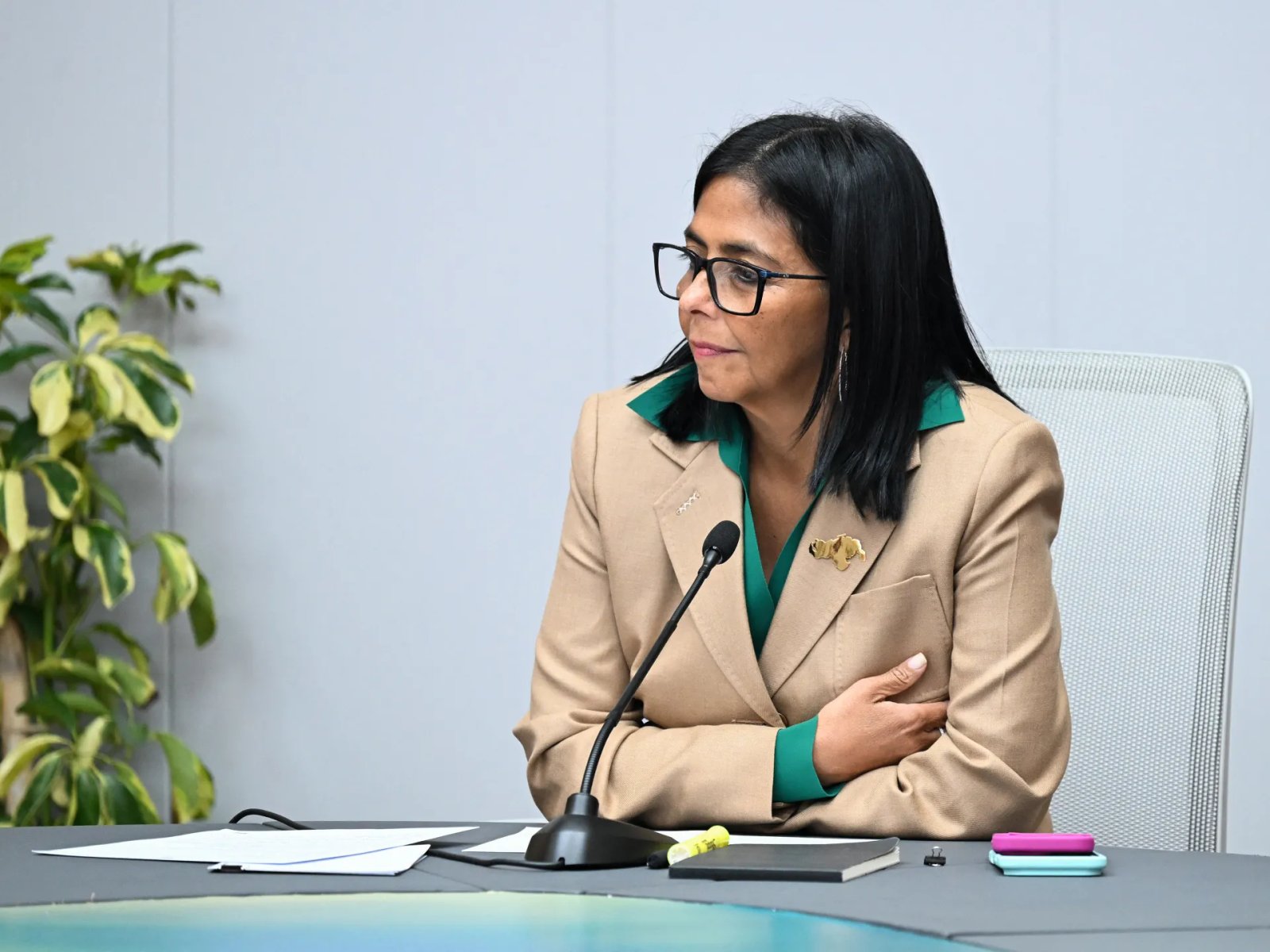 US removes sanctions on Venezuela’s interim President Delcy Rodriguez | US-Venezuela Tensions News