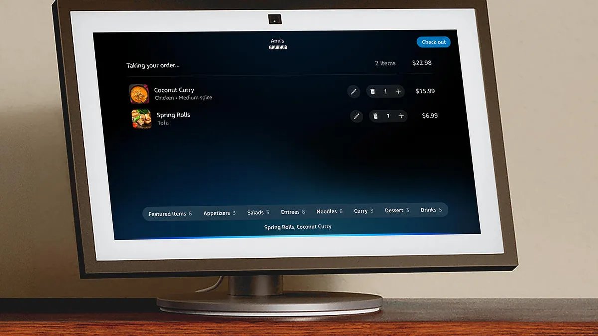 Alexa Plus AI Can Order Food From Uber Eats and Grubhub, but Only With the Right Device