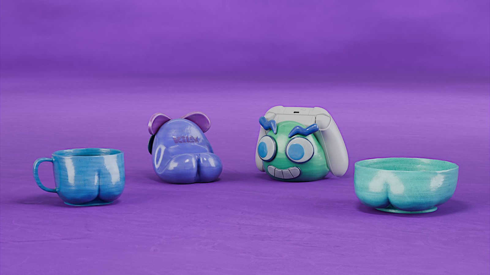 A Truly Cheeky Giveaway: The Butt-iful Collection, By Kiln