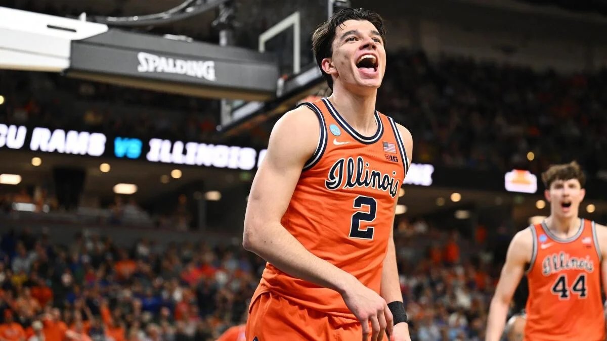 Andrej Stojaković, son of NBA legend Peja’s Stojaković, is writing his own story at Illinois