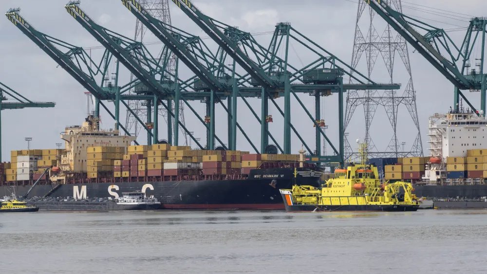 Antwerp Oil Spill Adds to Pressure on Congested European Ports
