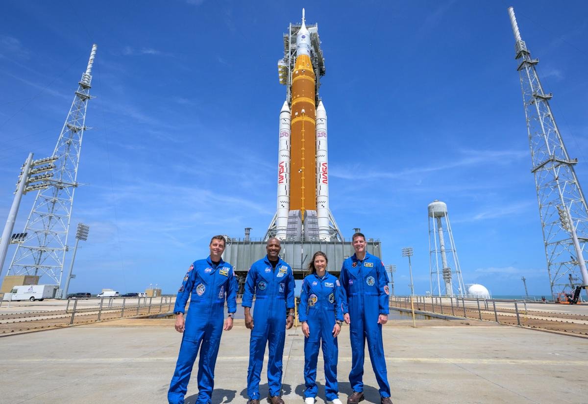 Watch the first crewed Artemis mission take flight