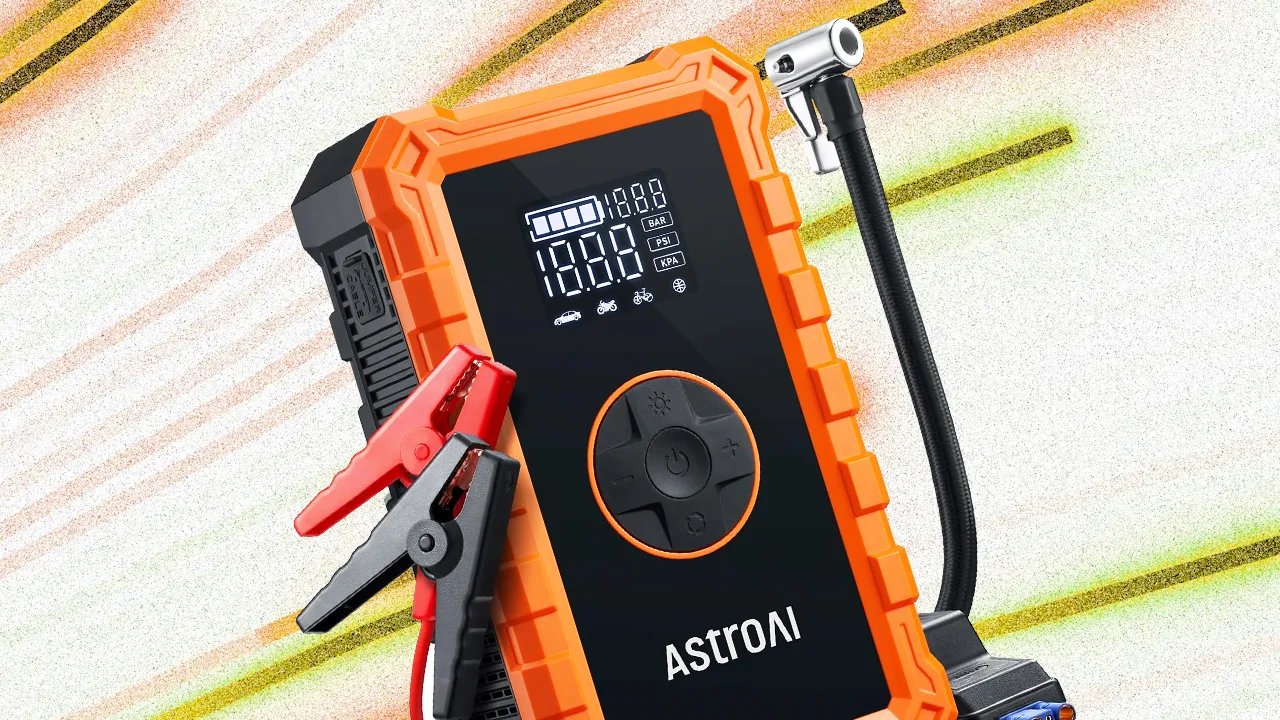 Save 60% Off the AstroAI Car Jump Starter and Air Compressor, No Longer Just for Amazon Prime Members