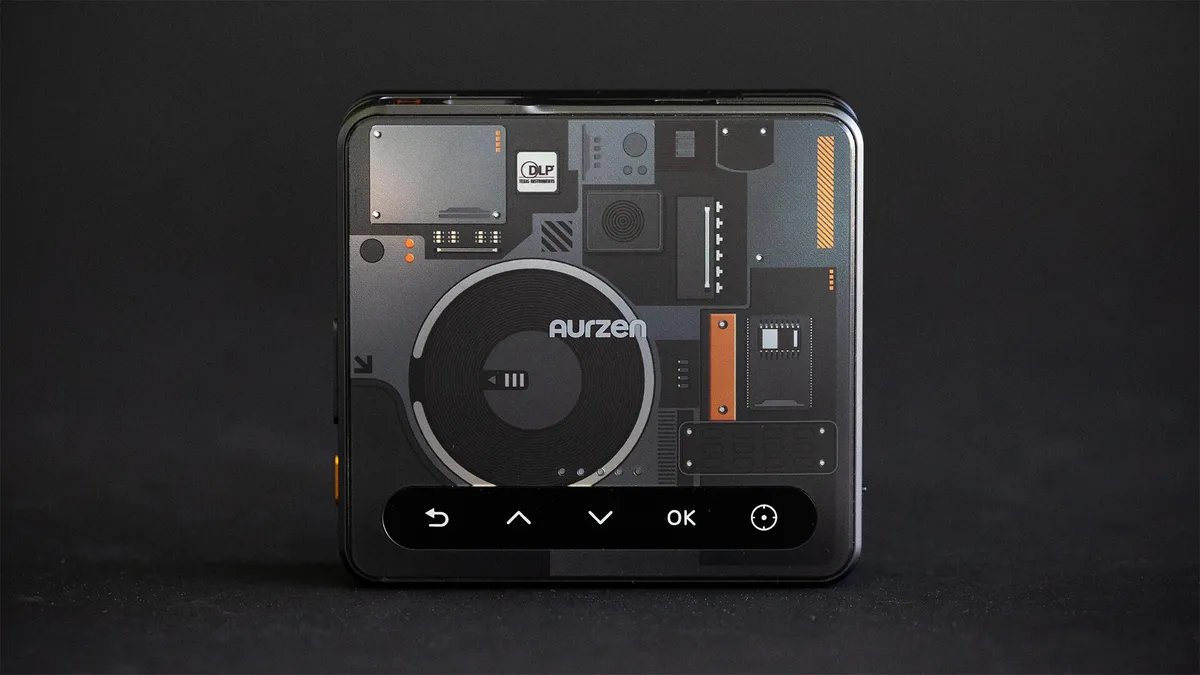 Aurzen Zip Cyber Foldable Portable Projector: Not Bright, Poor Connectivity, but a Lot of Fun