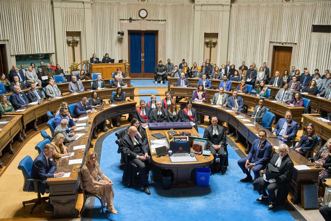 Manitoba Tory leader rebuked for comments to non-binary cabinet minister