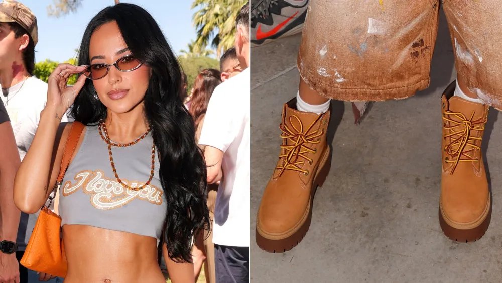 Becky G Gives Coachella’s Boot Trend a Timberland Twist