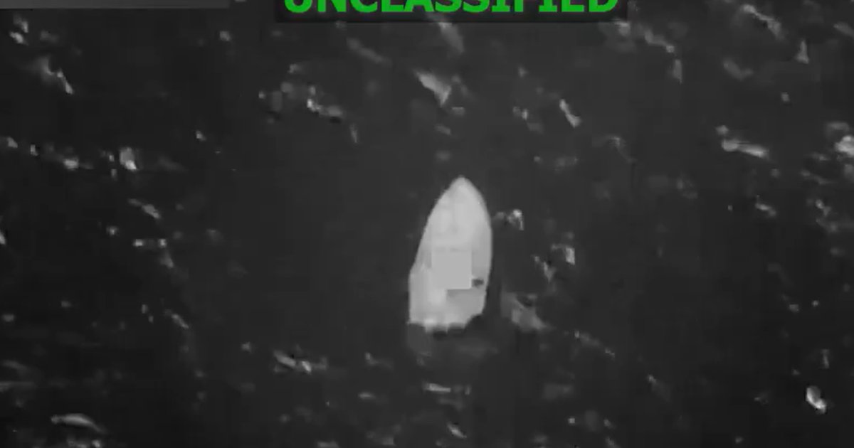 U.S. military kills 2 men in another alleged drug boat strike in eastern Pacific