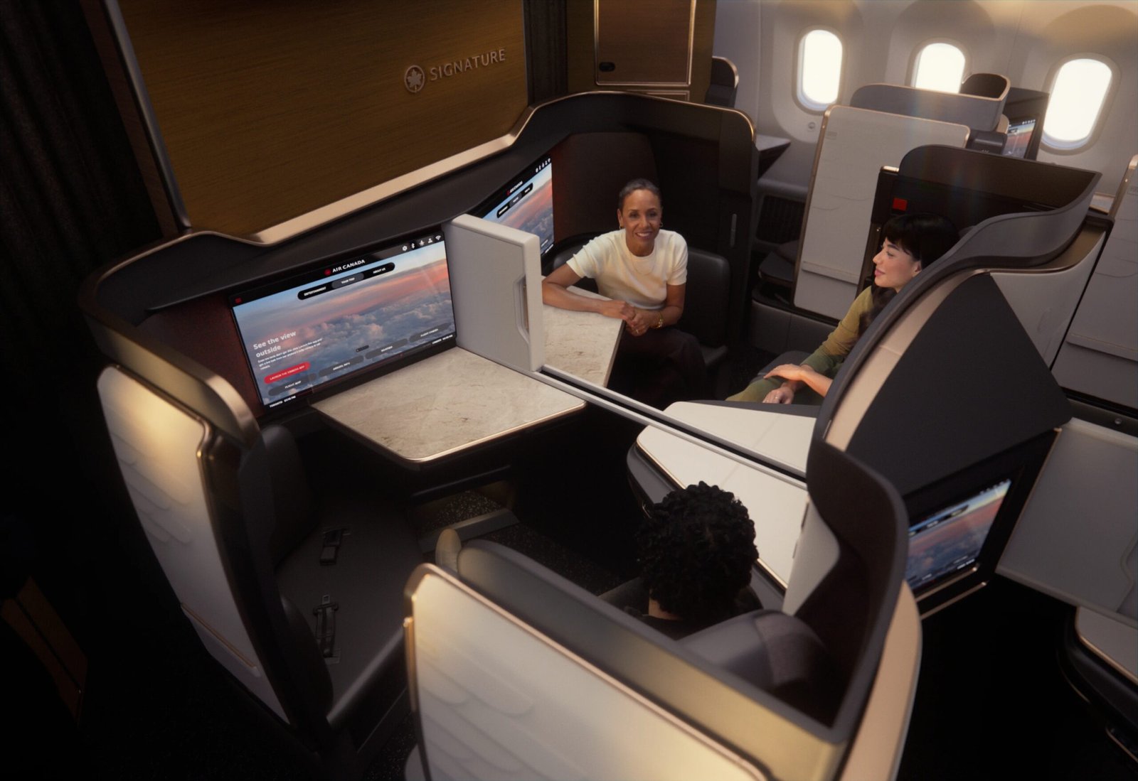 Air Canada to debut luxe new cabins and business class seats