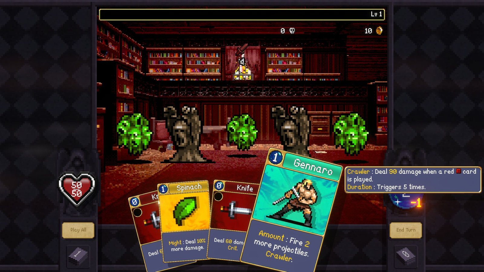 Unlock these Vampire Crawlers upgrades first to blast through the hardest stages