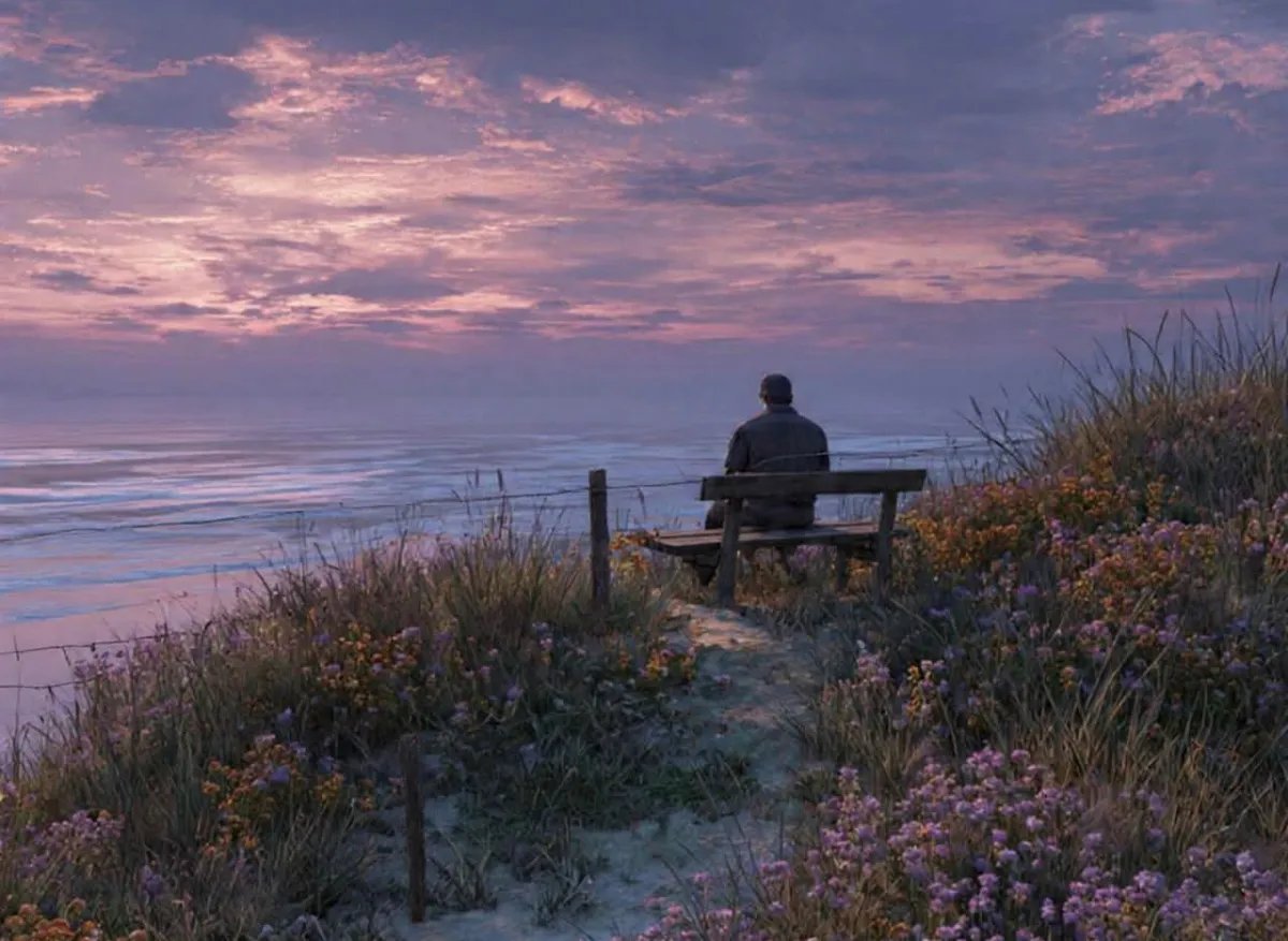 Beach peace – My little corner of the world