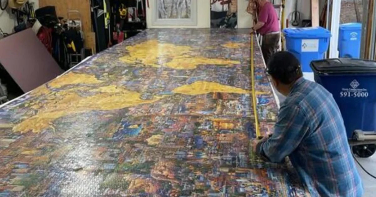 Colorado retiree learns a life lesson when completing the world's largest puzzle