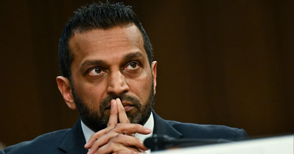 FBI Director Kash Patel sues The Atlantic over its story on his alleged drinking