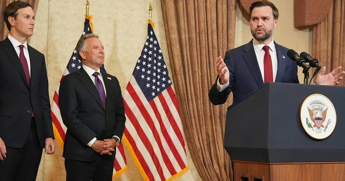 White House says Vance will lead more talks with Iran