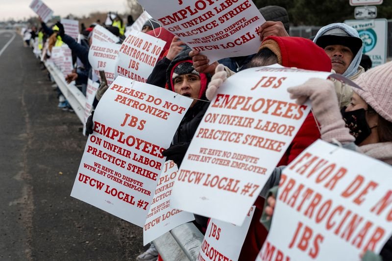 Meatpacker JBS reaches tentative agreement with striking Colorado workers
