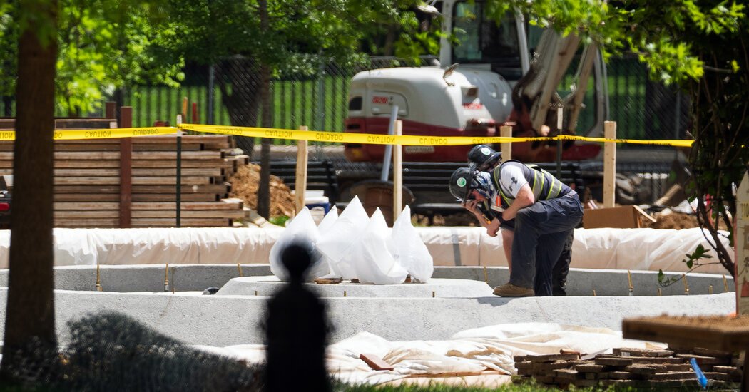 Firm Building Trump’s Ballroom Got a Secret No-Bid Contract for a Nearby Job