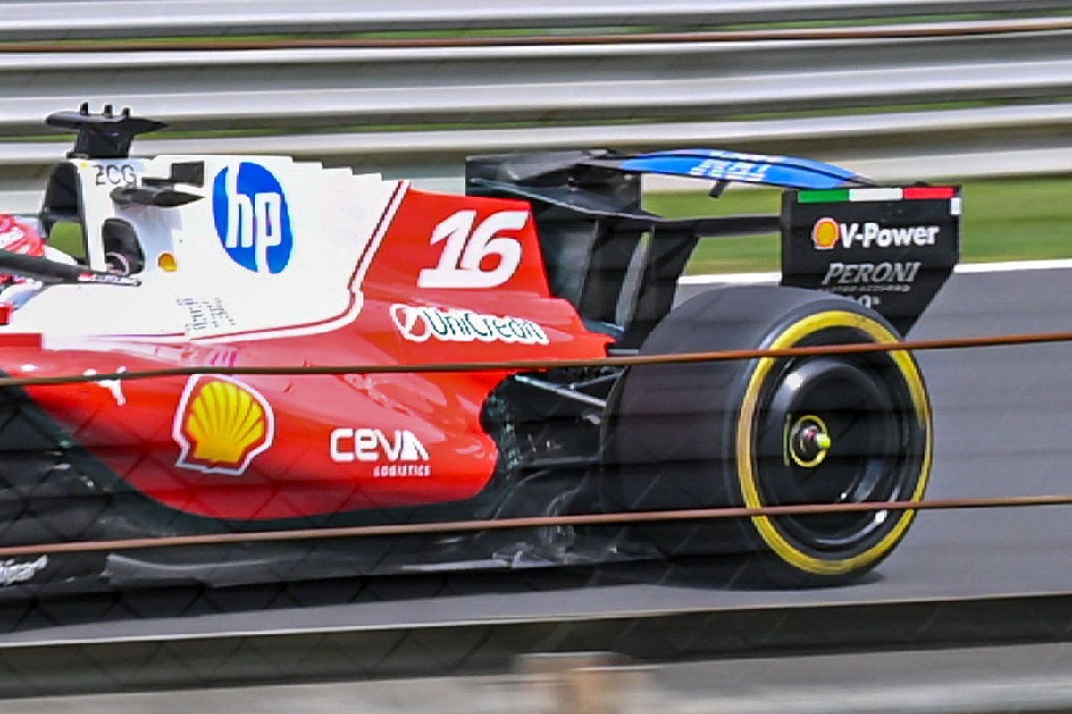 Ferrari trials updated ‘Macarena’ wing in Monza F1 test