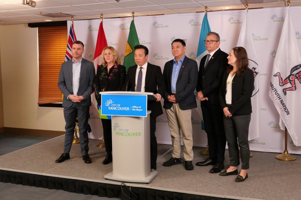 Vancouver mayor calls for federal-provincial deal to reduce developer fees