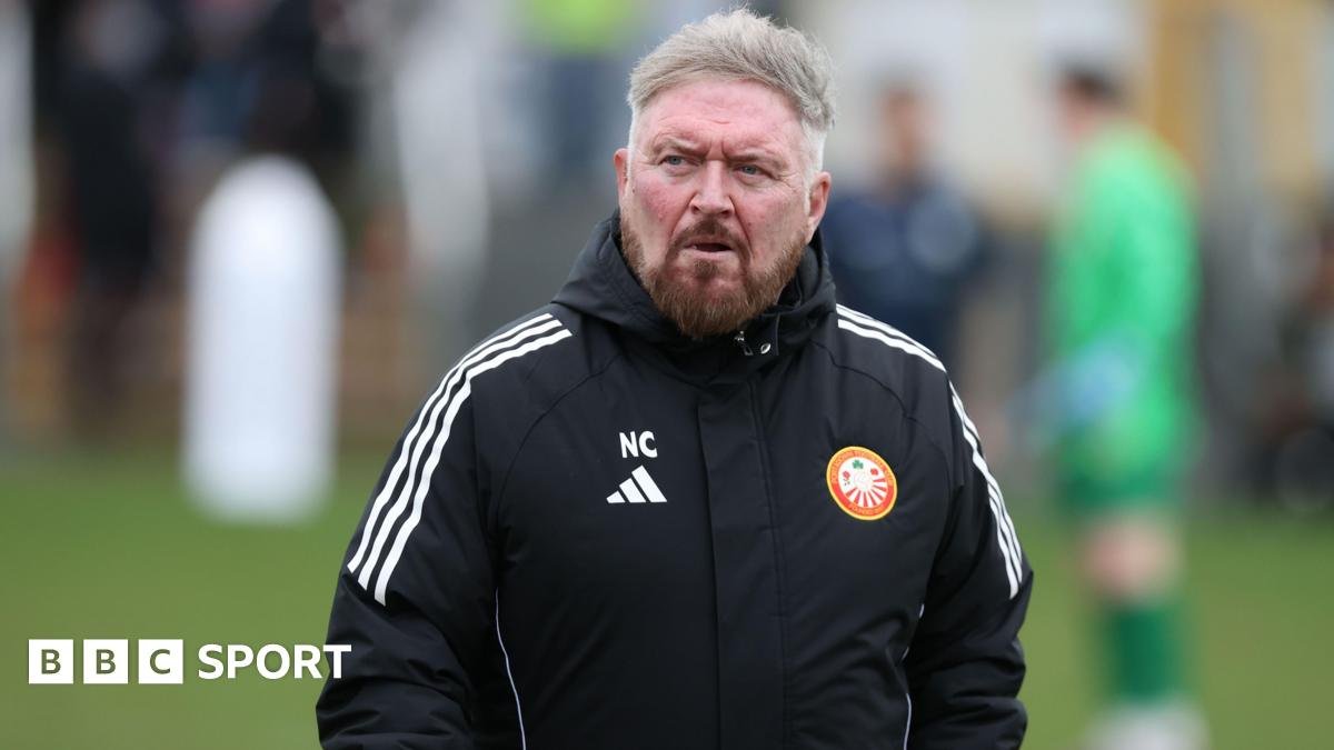 Portadown: Niall Currie departs role as manager after nearly four years in charge