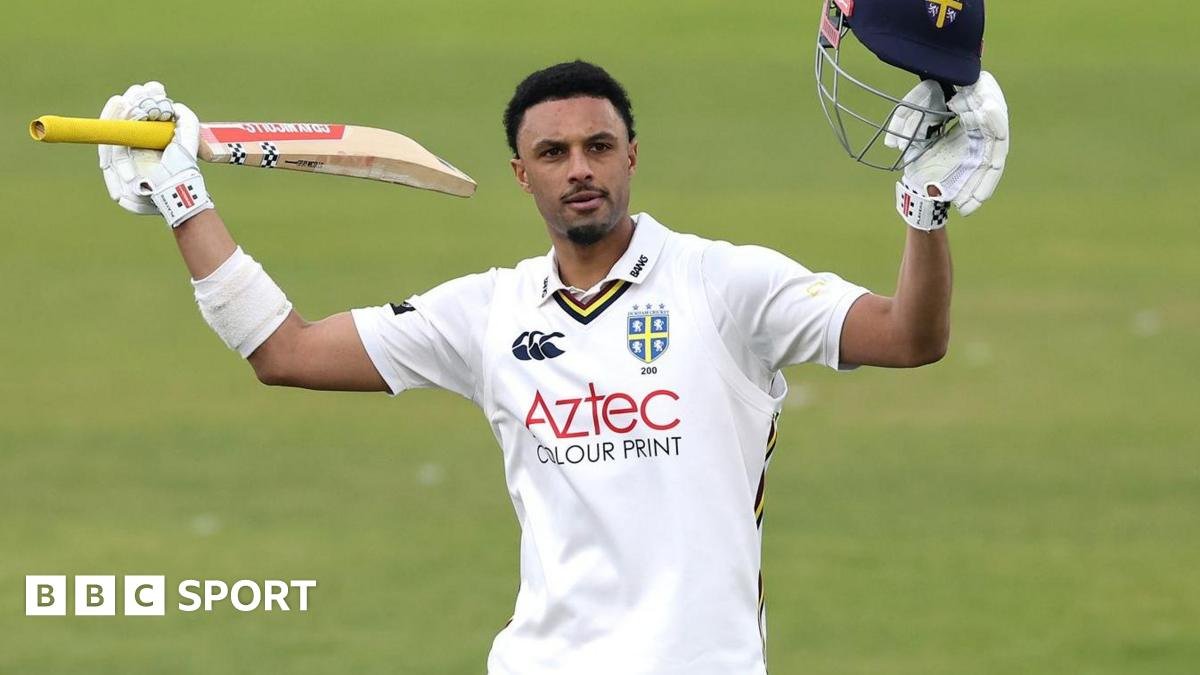 County Championship: Emilio Gay hits century for Durham v Kent