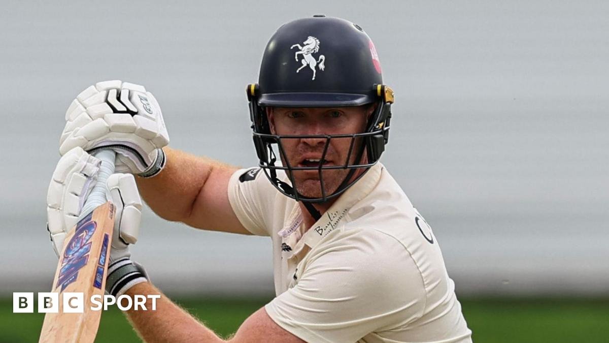 County Championship: Northants frustrated at Kent by rain and Compton ton