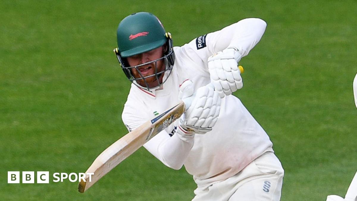 County Championship: Tattersall put Leics in control at Glamorgan