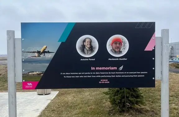 Montreal airport sets up memorial for Air Canada pilots killed in LaGuardia crash – Montreal
