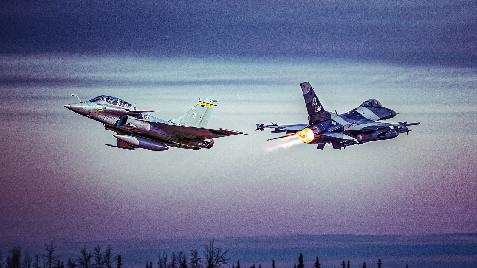 How The Dassault Rafale Stacks Up Against The F-16 Fighting Falcon