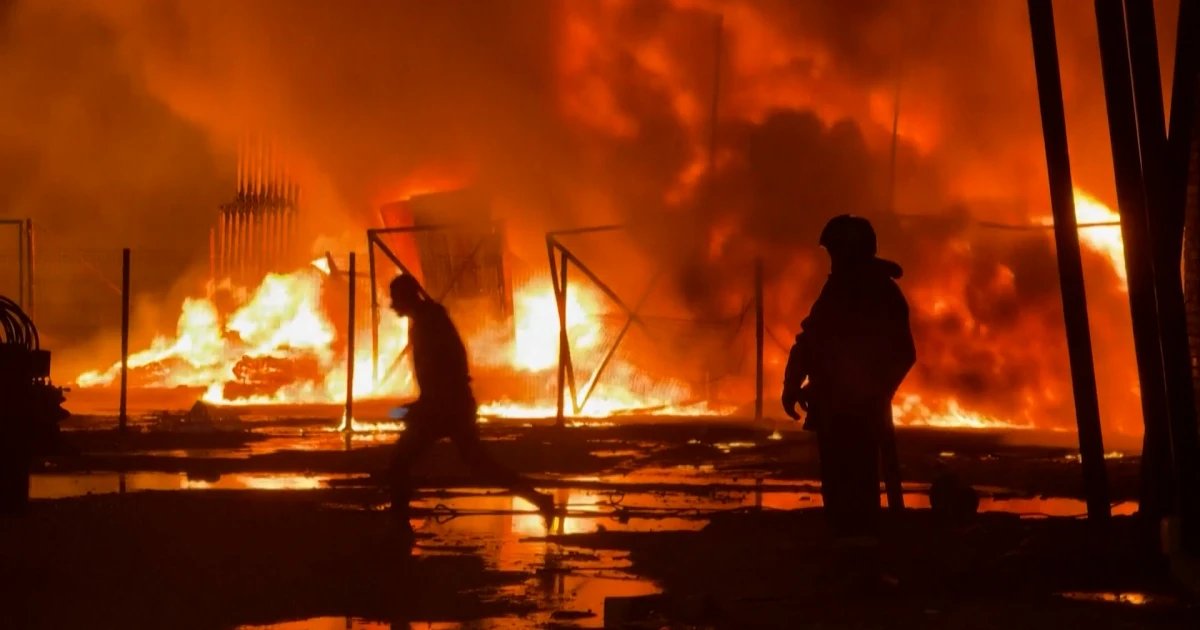 Russia launches massive missile and drone attack on Ukraine