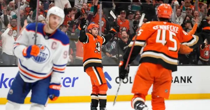 NewsAlert: Oilers ousted from playoffs by Ducks