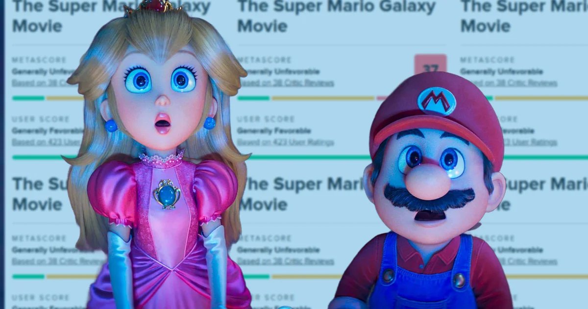 The Super Mario Galaxy Movie breaks records with $34m opening despite “unfavourable” reviews