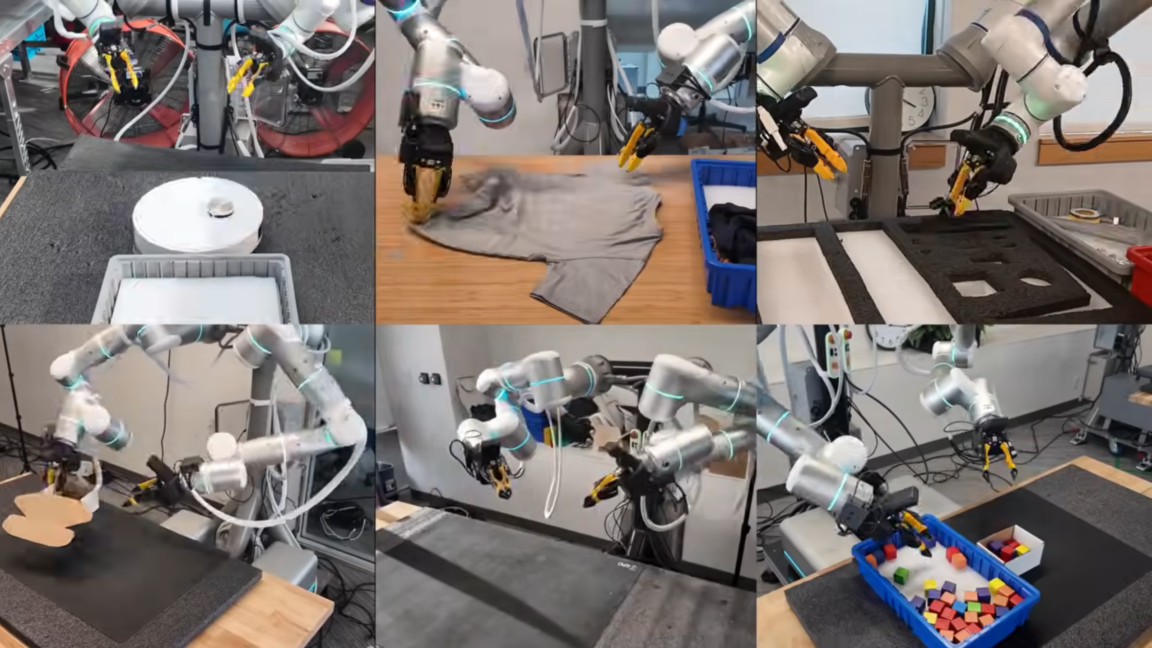 From folding boxes to fixing vacuums, GEN-1 robotics model hits 99% reliability
