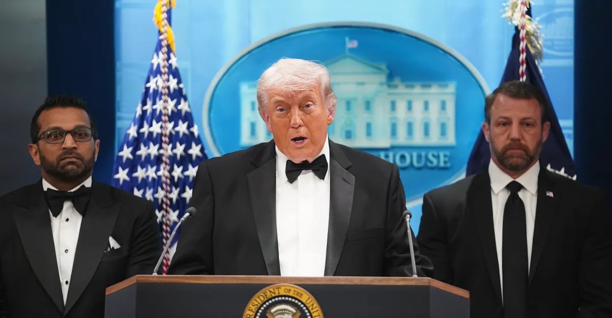 Trump turns the WHCD shooting into a pitch for the White House ballroom