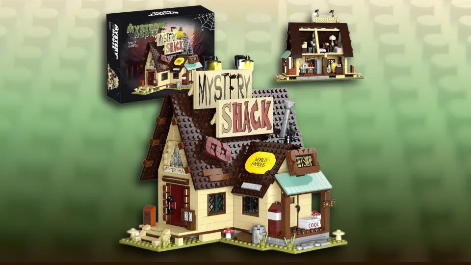 Amazon Is Selling a Knock-Off Gravity Falls Mystery Shack LEGO Set