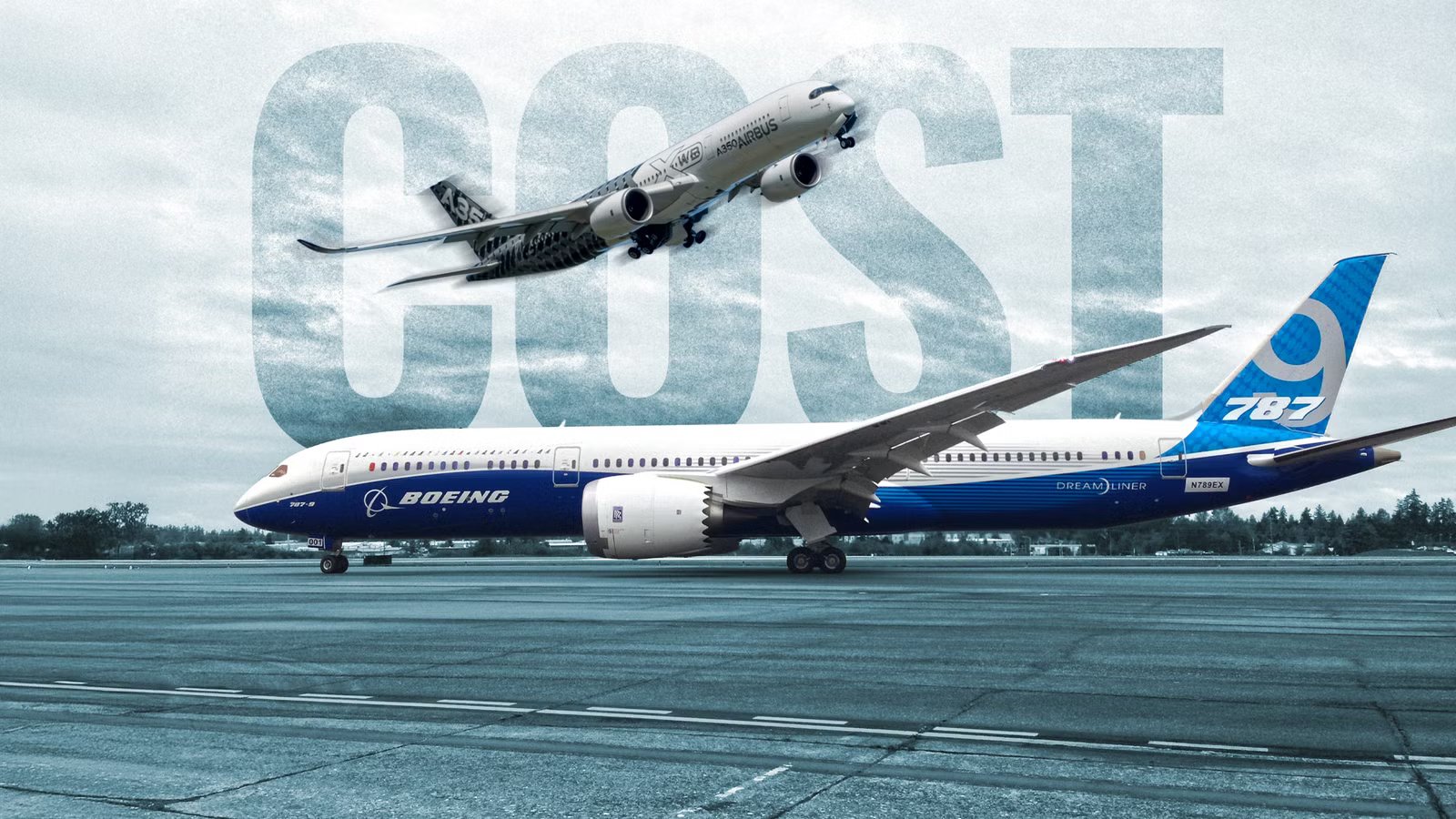 Here’s How Much A Boeing 787 Costs Compared To An Airbus A350