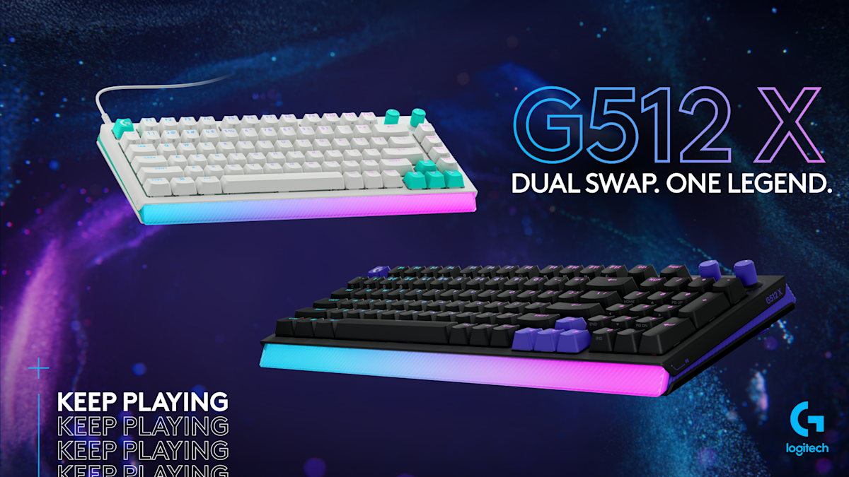The G512 X is Logitech’s most advanced and customizable gaming keyboard yet