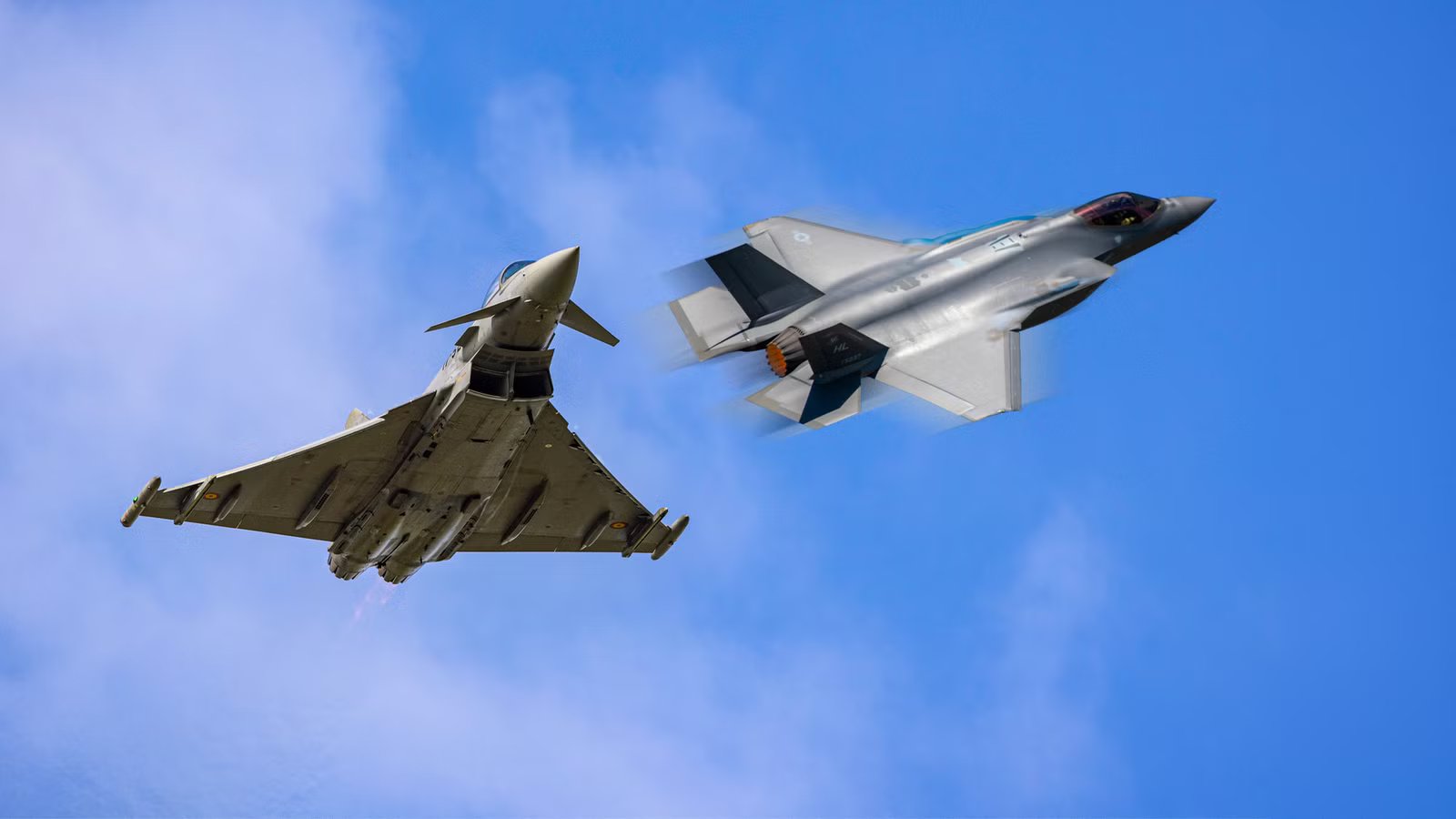 How The Eurofighter Typhoon’s AESA Radar Compares To The F-35’s AN/APG-81