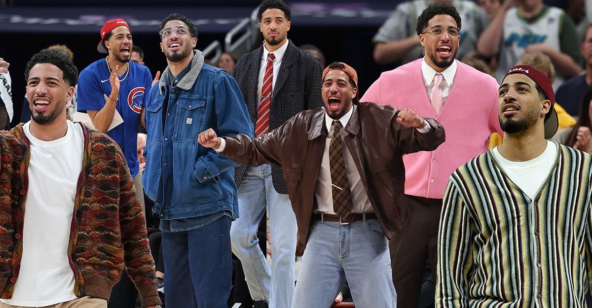 Tyrese Haliburton’s Sideline ‘Fits Are the Best Part of the NBA