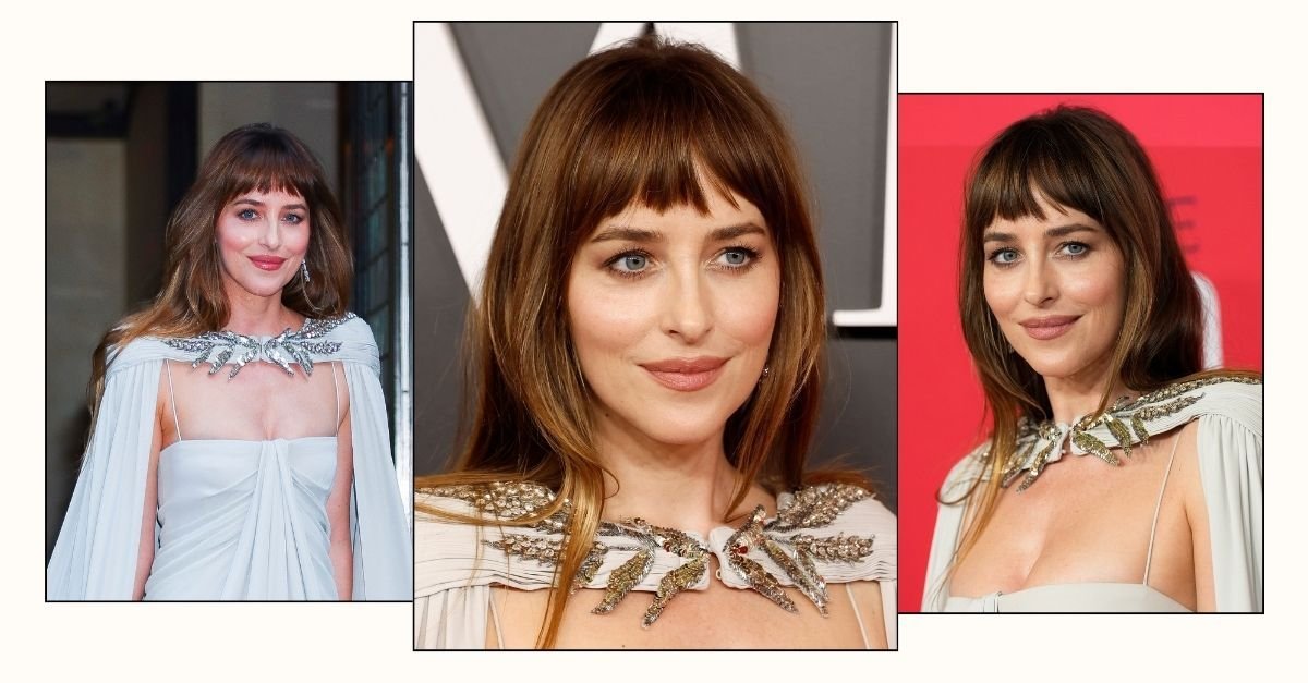 Dakota Johnson’s Micro Fringe Is the Coolest Style for Spring