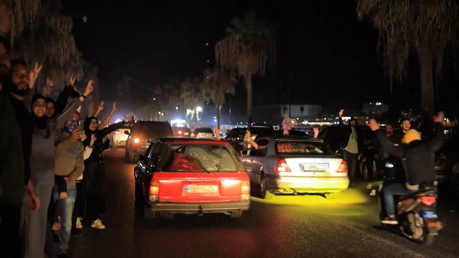 Celebrations on the road as people begin returning to southern Lebanon | Newsfeed