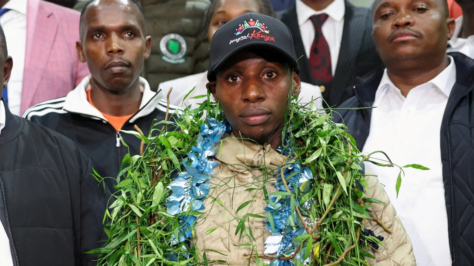 Marathon record breaker Sabastian Sawe returns to hero’s welcome in Kenya | Newsfeed