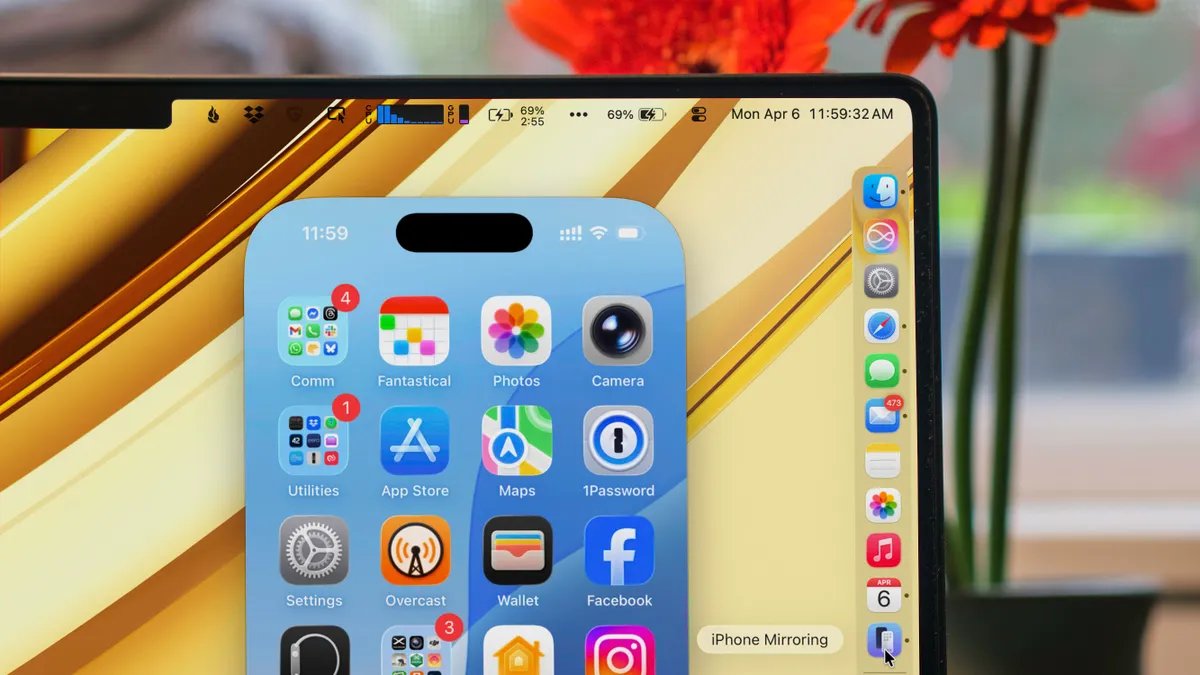 iPhone Mirroring Is One of the Best Hidden Features on the Mac