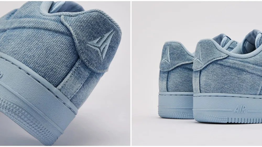 Ja Morant x Nike Air Force 1 Low ‘Denim’ Release Date IQ9773-400