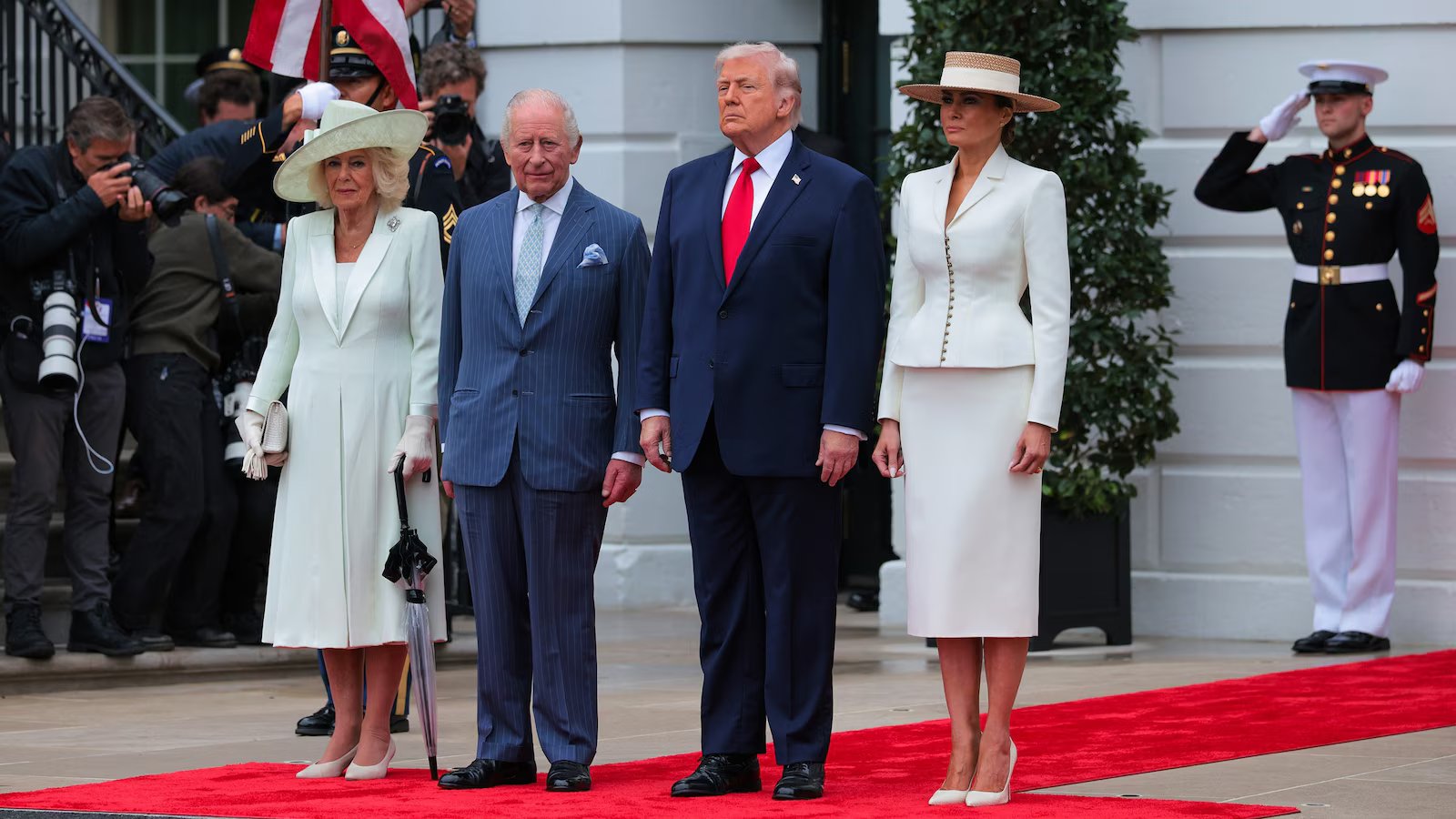 King Charles III visit live updates: Charles, Camilla welcomed at White House