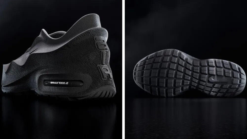 Nike Updates Futuristic Air Max 1000 for Faster 3D Printing