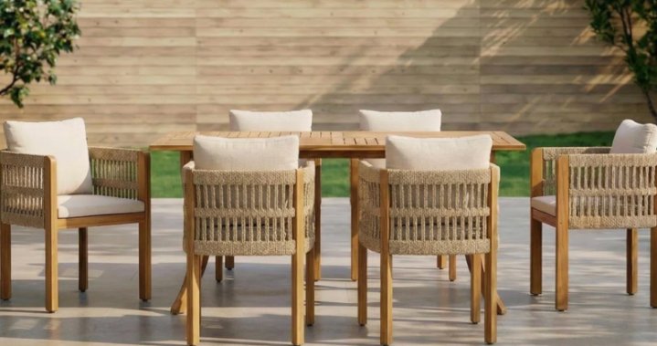 The Curator: Modern dining sets for all your outdoor gatherings – National