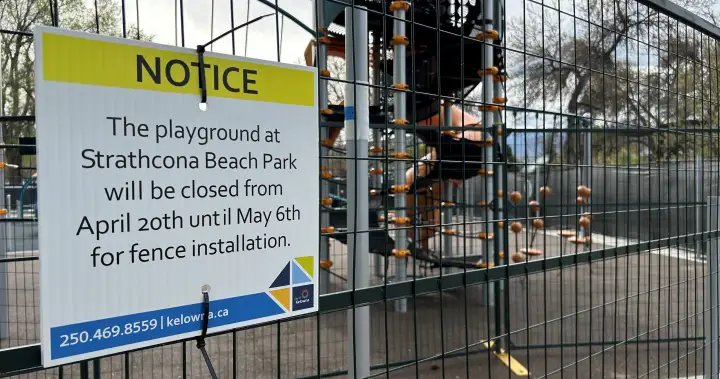 Inclusive playground the latest target of vandalism in Kelowna – Okanagan