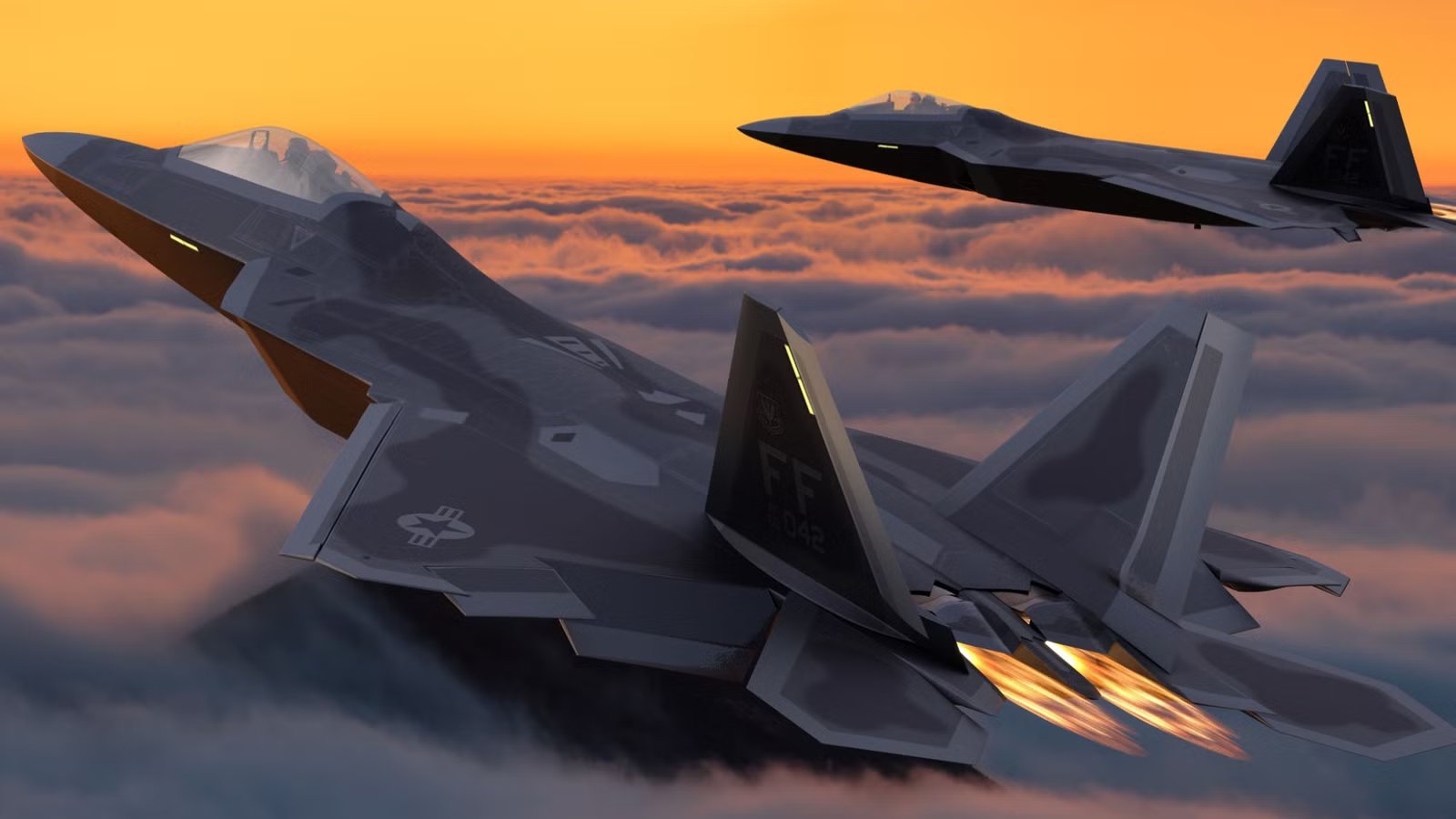 US Air Force Confronts Range Disadvantage For F-22 & F-35 Missiles Against China’s PL-15