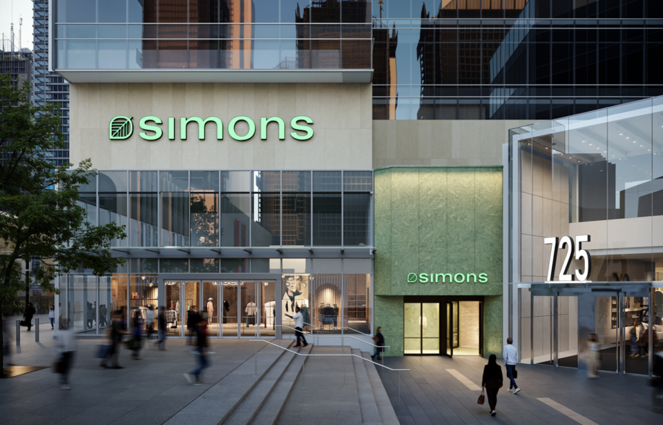 Simons to open downtown Vancouver department store