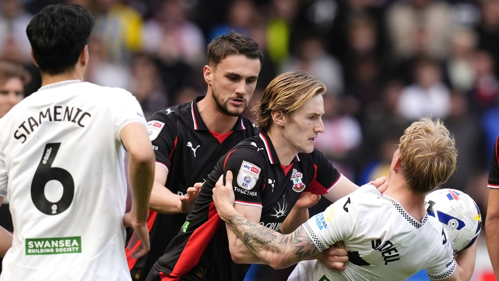 Wrexham, West Brom lead; Saints trail at Swans – EFL LIVE!