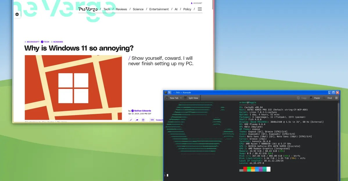 After three months on Linux, I don’t miss Windows at all